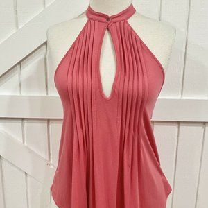NWT Free People XS Halter Keyhole Neck Racerback